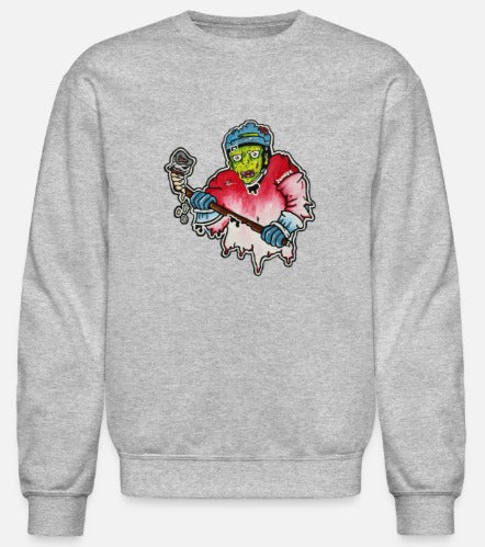 Crewneck enfant Joueur zombie hockey