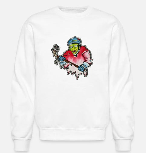 Crewneck Joueur zombie hockey