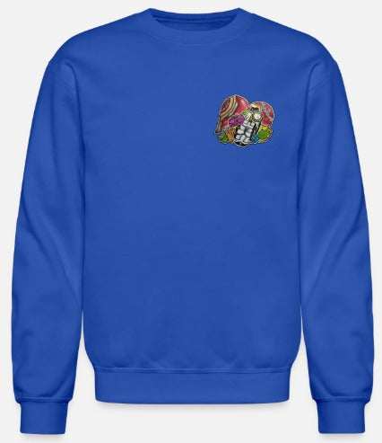 Crewneck enfant Coeur grenade
