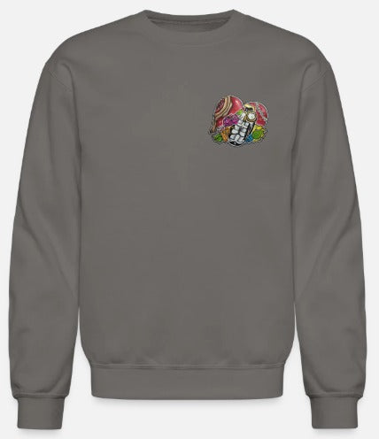 Crewneck enfant Coeur grenade
