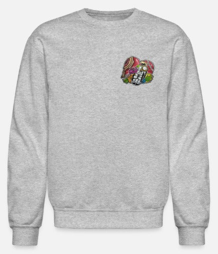Crewneck enfant Coeur grenade
