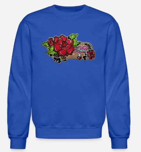 Crewneck enfant Skate fleur