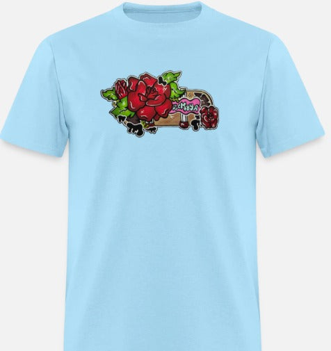 T-shirt pour tout-petits Skate fleur
