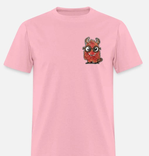 T-shirt pour tout-petits monstre rouge