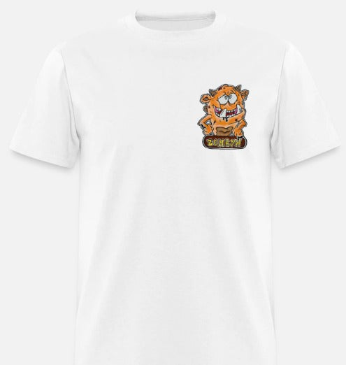 T-shirt pour tout-petits monstre orange