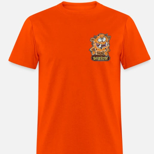 T-shirt monstre orange