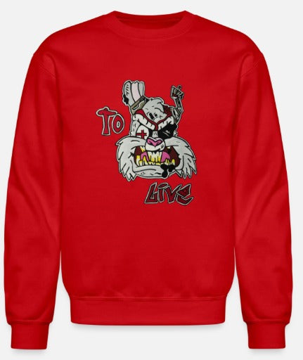 Crewneck lapin to live