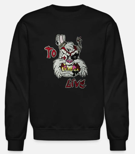 Crewneck lapin to live