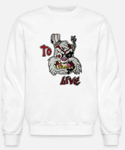 Crewneck lapin to live