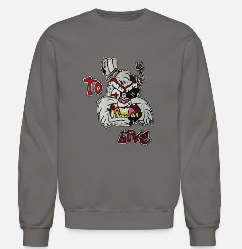 Crewneck lapin to live