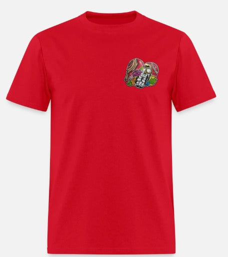 T-shirt pour tout-petits Coeur grenade