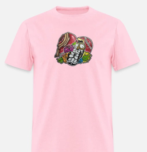 T-shirt enfant Coeur grenade