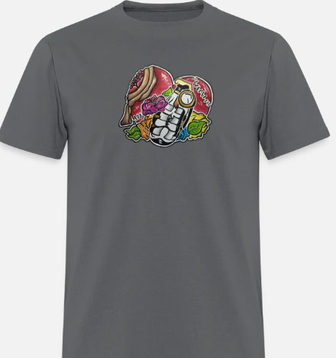T-shirt enfant Coeur grenade