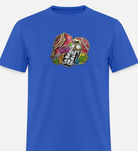 T-shirt pour tout-petits Coeur grenade