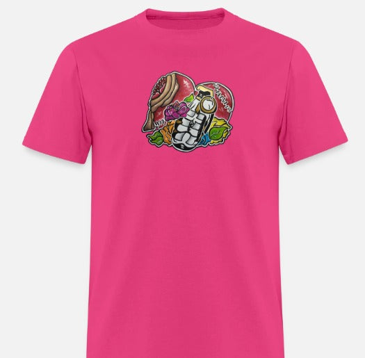 T-shirt enfant Coeur grenade
