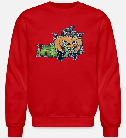 Crewneck enfant Main zombie citrouille