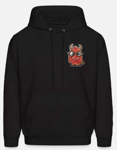 Hoodies Monstre rouge