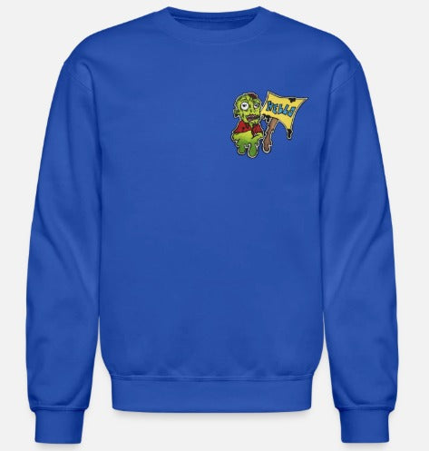 Crewneck zombie hello