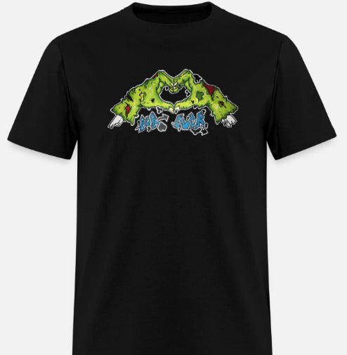 T-shirt pour tout-petits Main zombie For ever