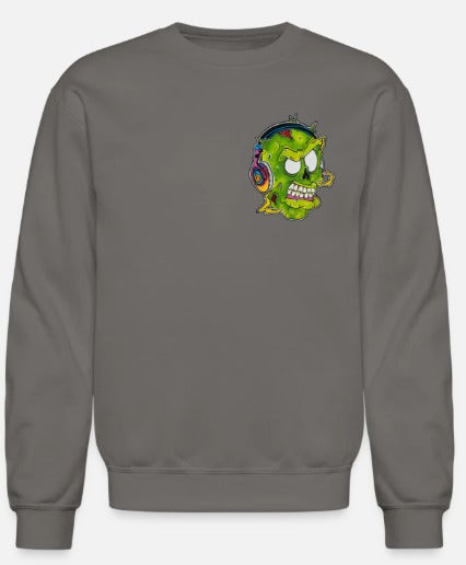 Crewneck zombie écouteur