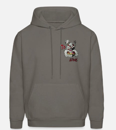 Hoodies Lapin to live
