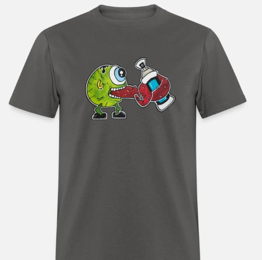 T-shirt pour tout-petits monstre oeil vert