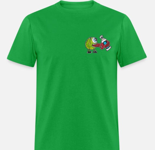 T-shirt enfant monstre oeil vert