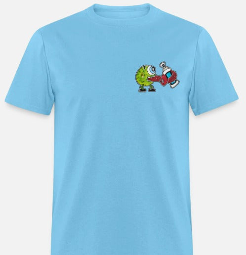 T-shirt monstre oeil vert