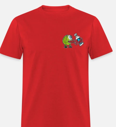 T-shirt pour les tout-petits monstre œil vert