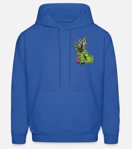 Hoodies enfant Main zombie  bouquet fleur