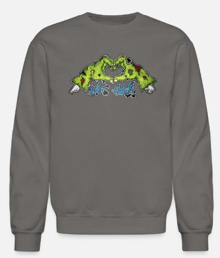 Crewneck enfant Main zombie For ever