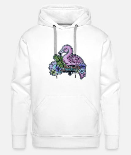 Hoodies flamant rose