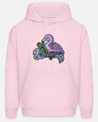 Hoodies flamant rose