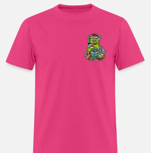 T-shirt enfant Monstre vert Noël