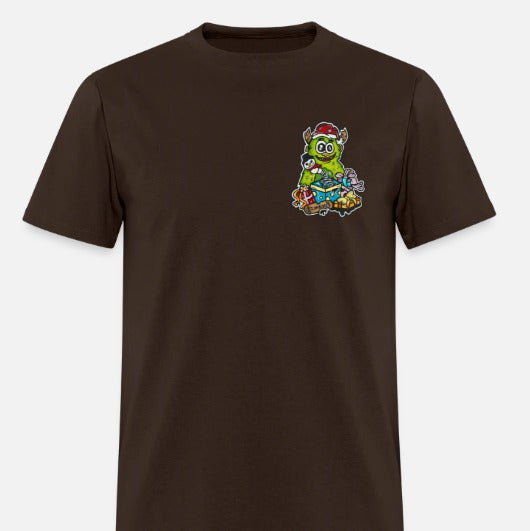 T-shirt Monstre vert Noël