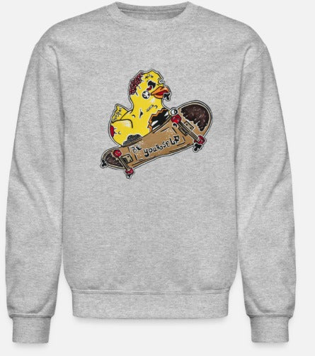 Crewneck enfant canard zombie