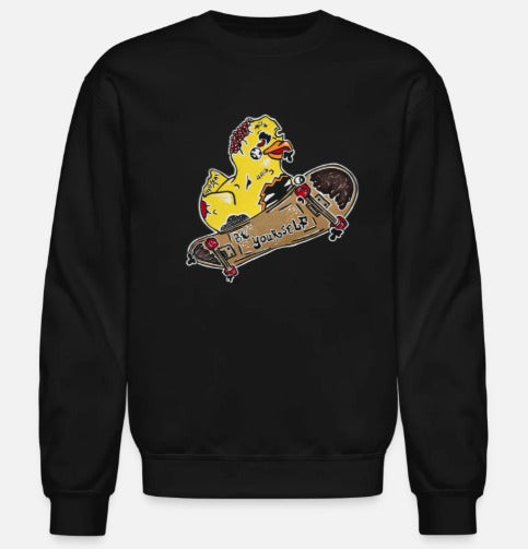 Crewneck enfant canard zombie