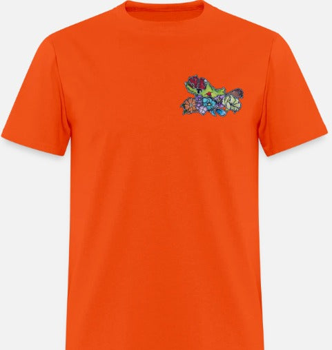 T-shirt enfant main zombie coeur fleur