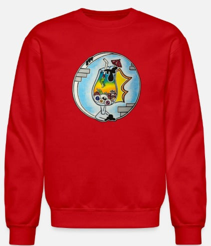 Crewneck enfant Verre cocktail rond
