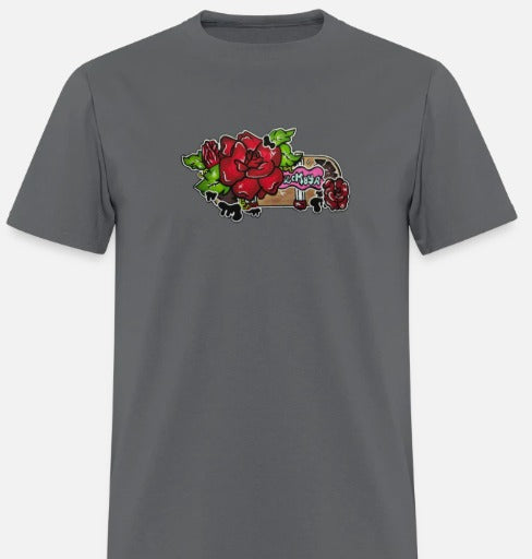 T-shirt pour tout-petits Skate fleur