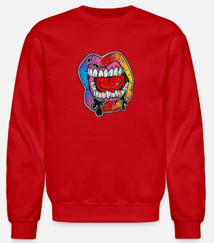 Crewneck Lèvre multicolore