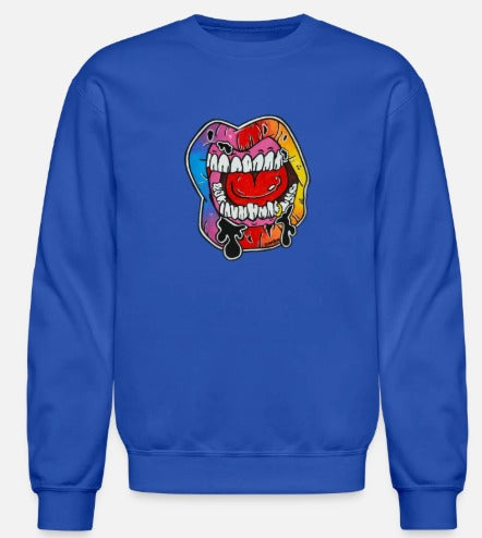 Crewneck enfant Lèvre multicolore
