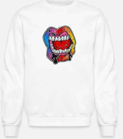 Crewneck Lèvre multicolore