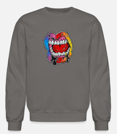 Crewneck enfant Lèvre multicolore
