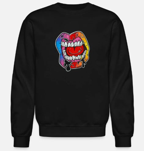 Crewneck Lèvre multicolore
