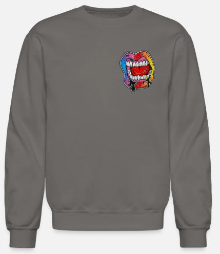Crewneck enfant Lèvre multicolore