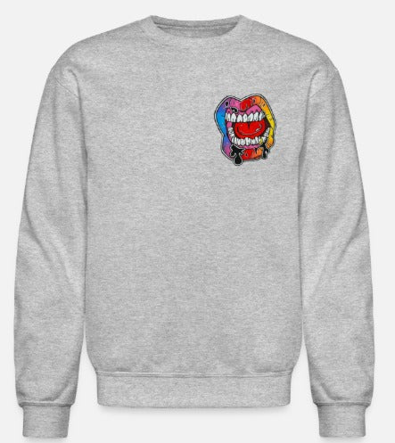 Crewneck enfant Lèvre multicolore