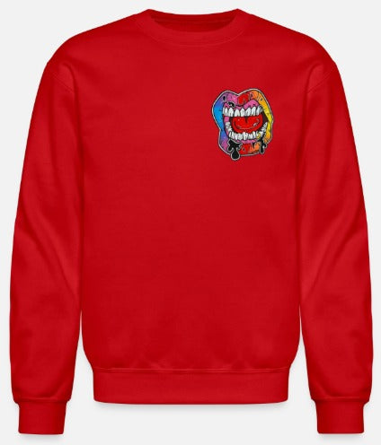 Crewneck enfant Lèvre multicolore
