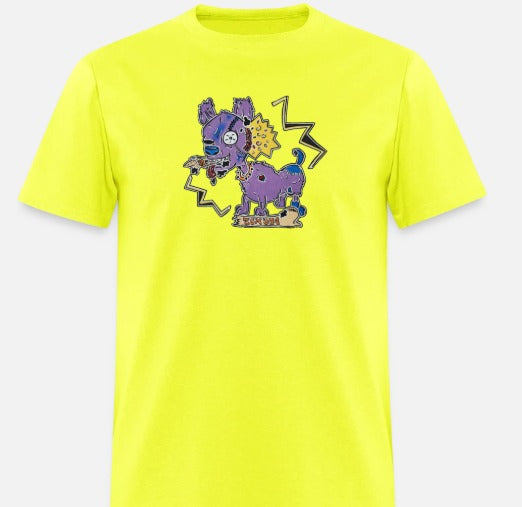 T-shirt Chien zombie