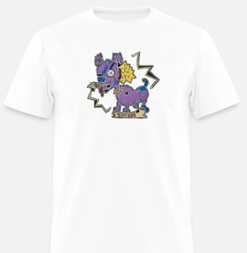 T-shirt pour tout-petits Chien zombie